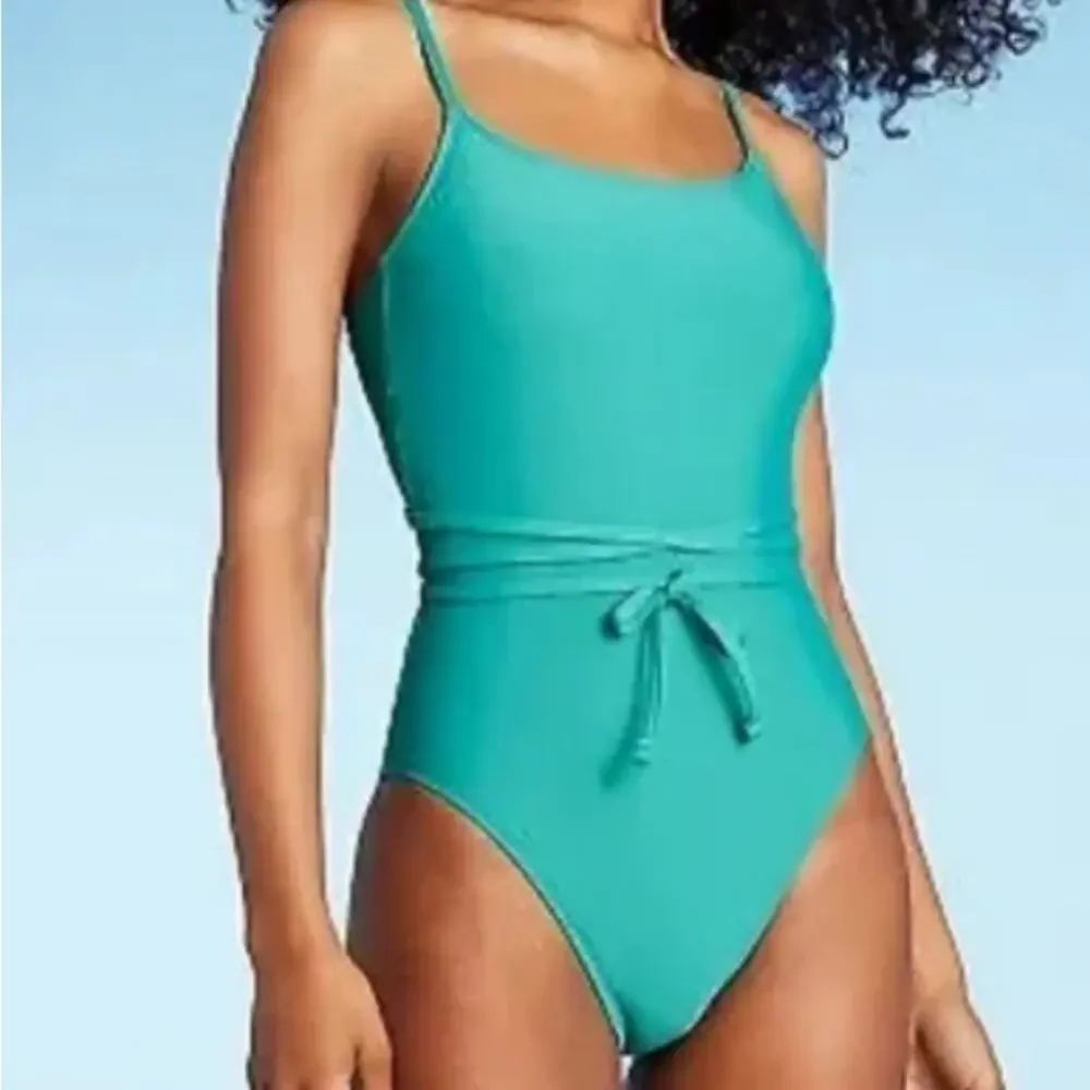 Aqua One-Piece Swimsuit